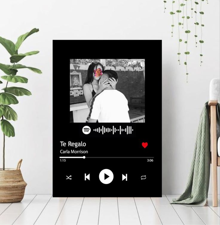 spotify couple frame